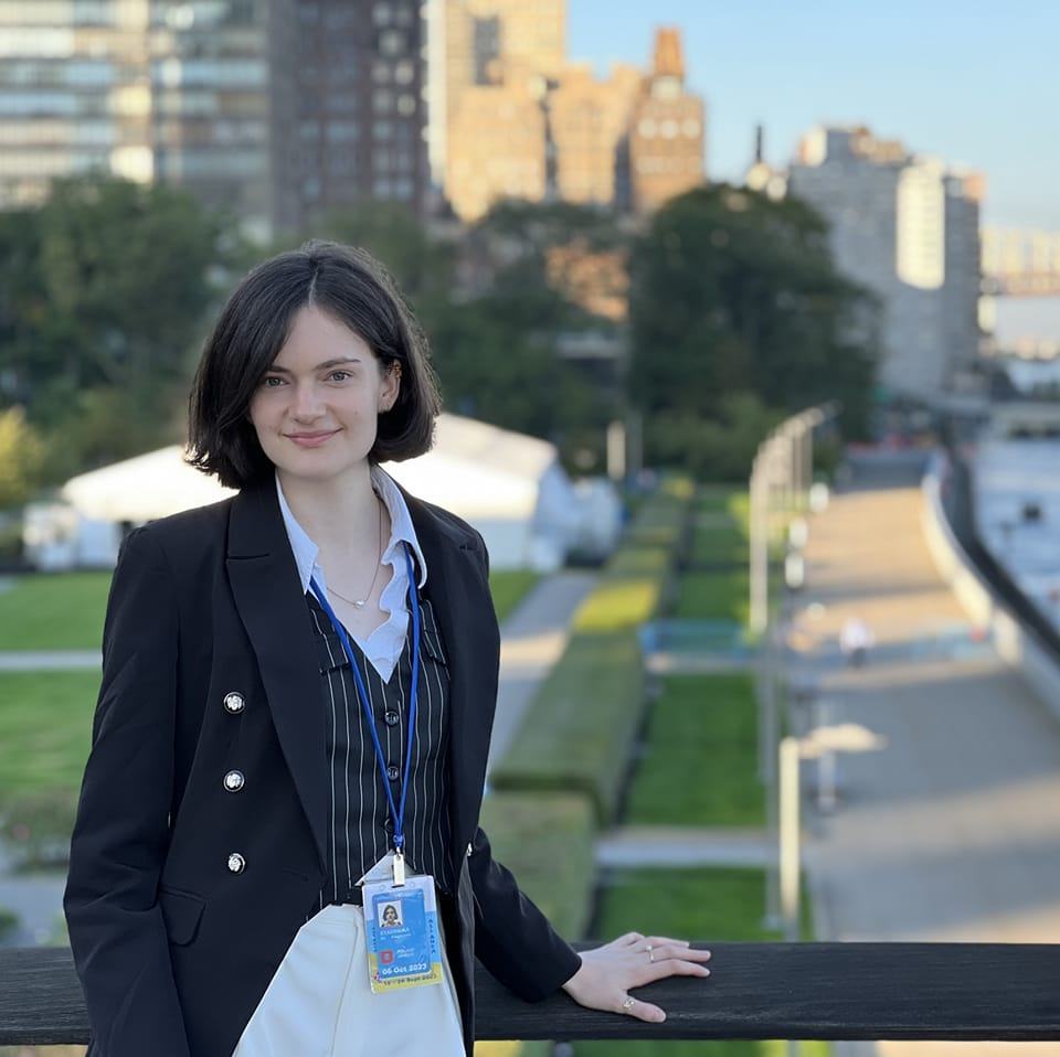 United Nations select Gosia as Youth Delegate