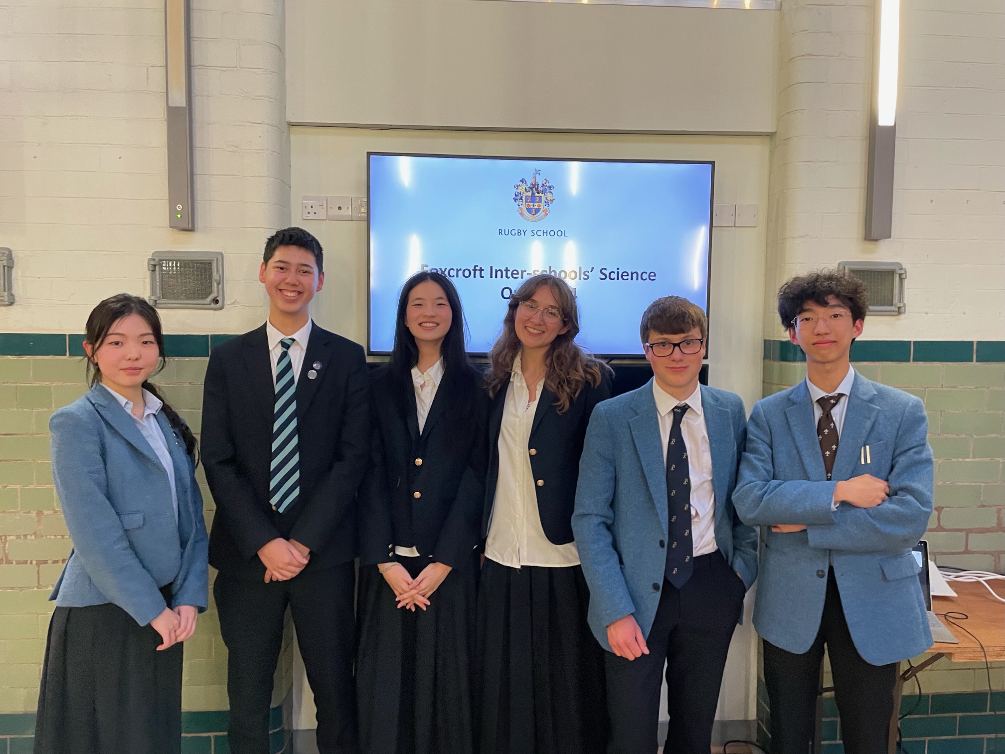 Rugby Compete in Foxcroft Science Quiz
