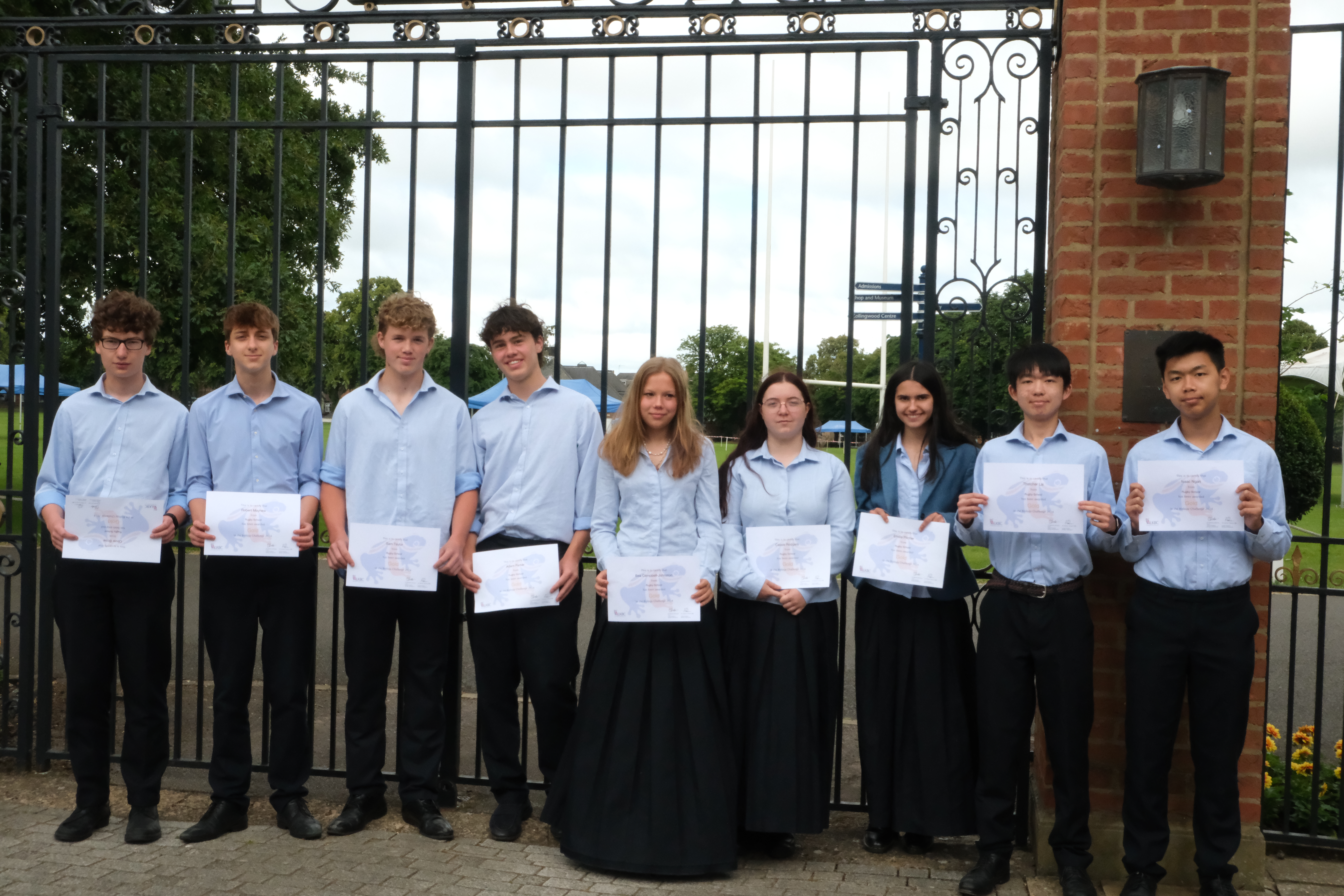14 Gold Awards in The Royal Society Biology Challenge