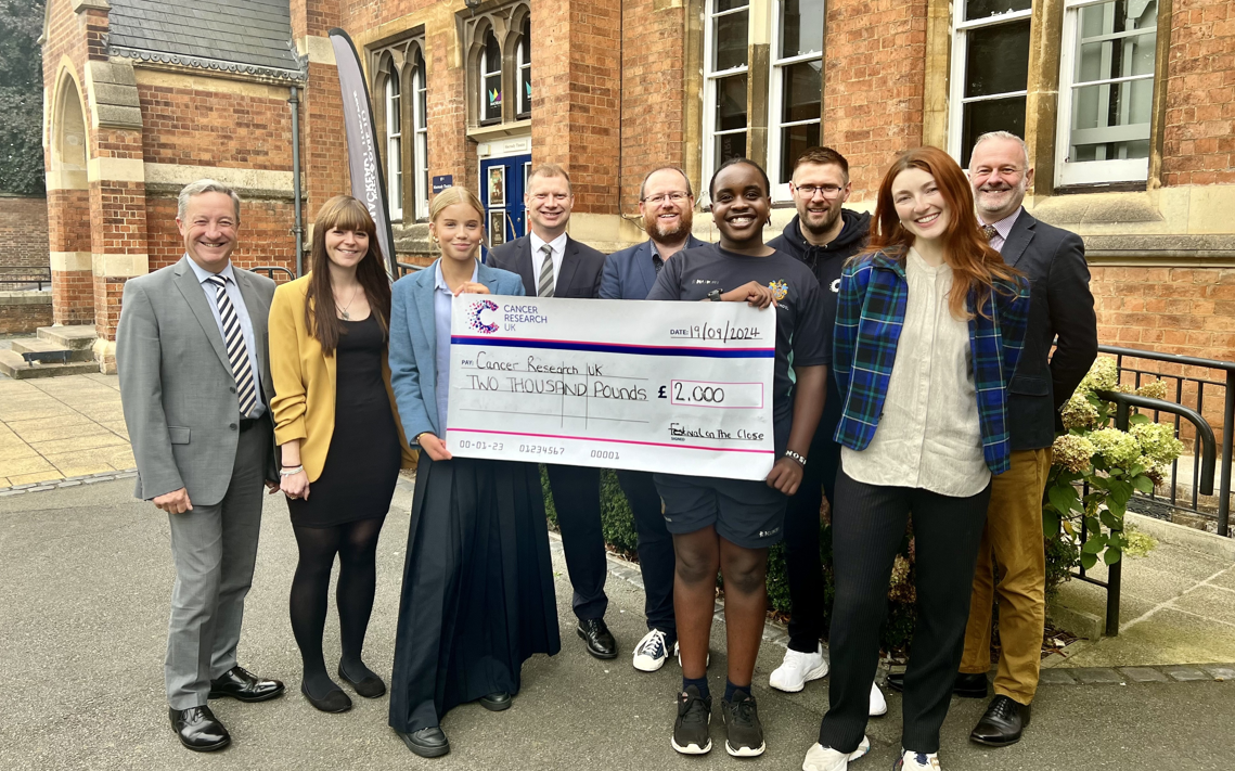 Festival on The Close Raises Further £2,000 for Cancer Research UK