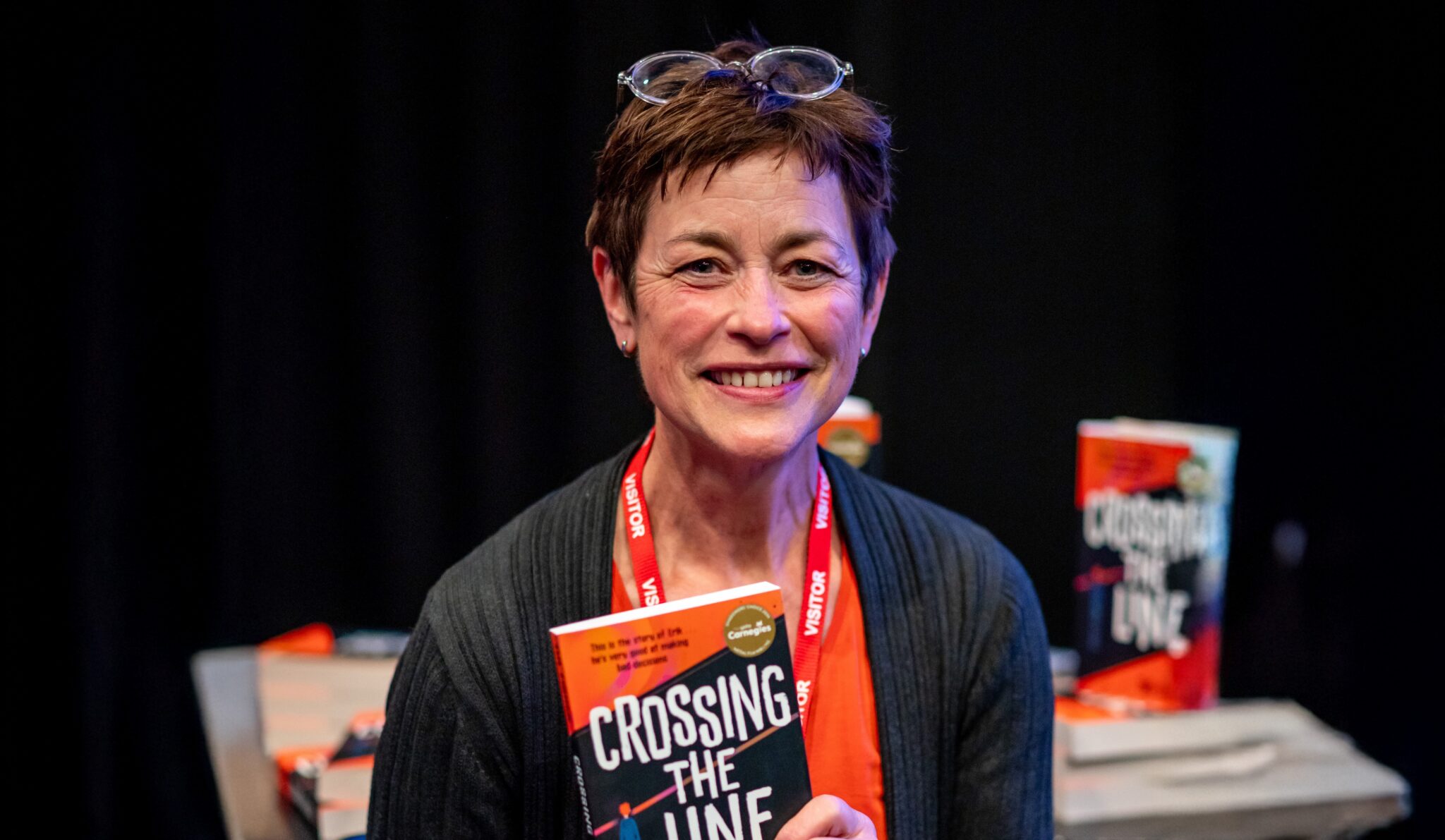 Tia Fisher Inspires F Block with Award Winning Novel