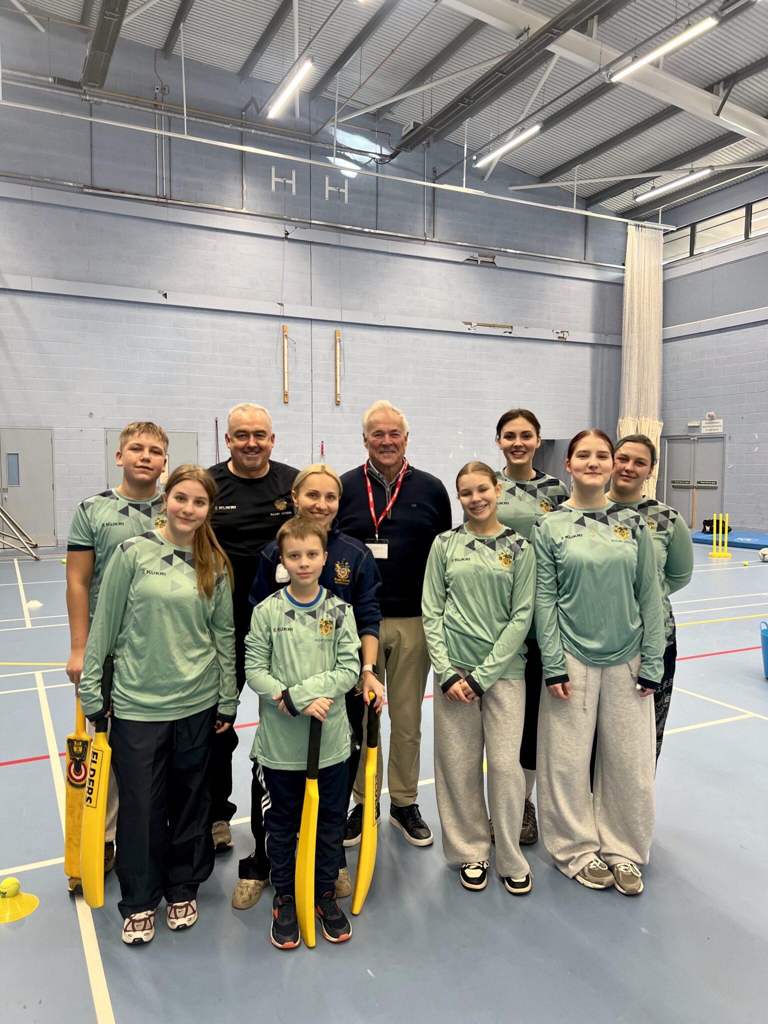Rugby School hosts Ukrainian children for the first historic visit by a Ukrainian cricket team to the UK