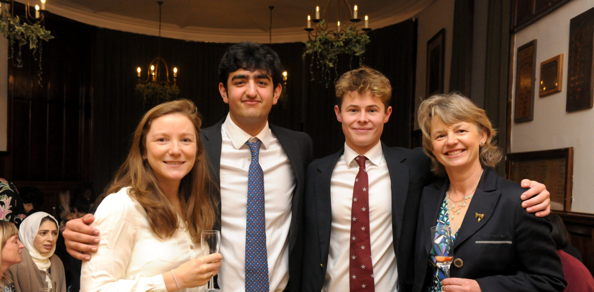 Whitelaw hosts inaugural Mother-Son Dinner