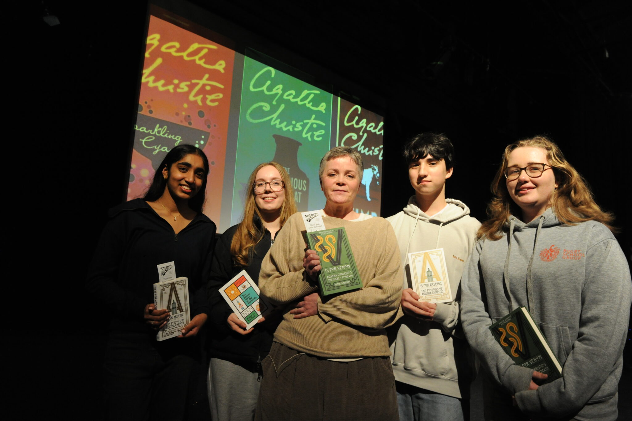 Rugby School Welcomes Dr Kathryn Harkup for Fascinating Public Lecture on the Chemistry of Crime