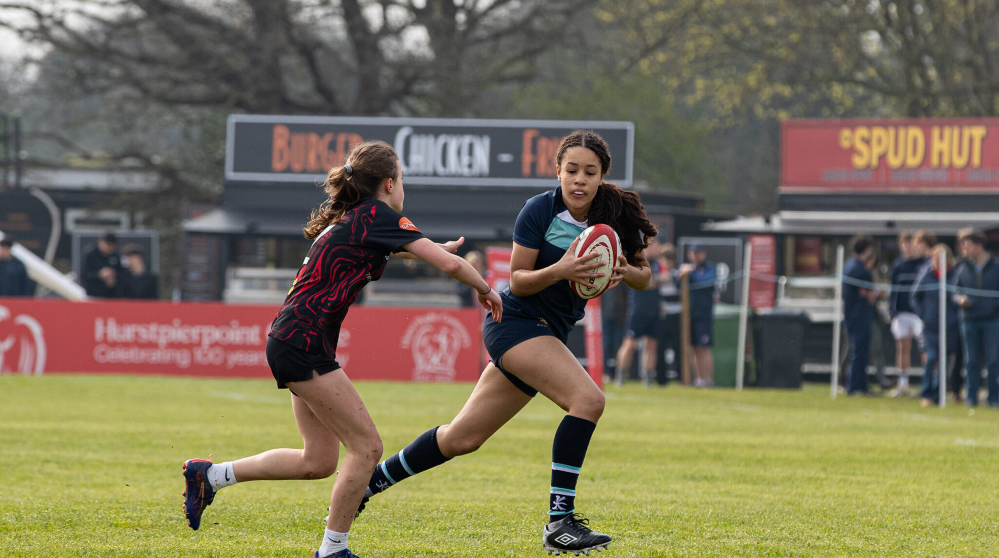 U14 girls place runners-up in Bowl competition at Rosslyn Park 7s