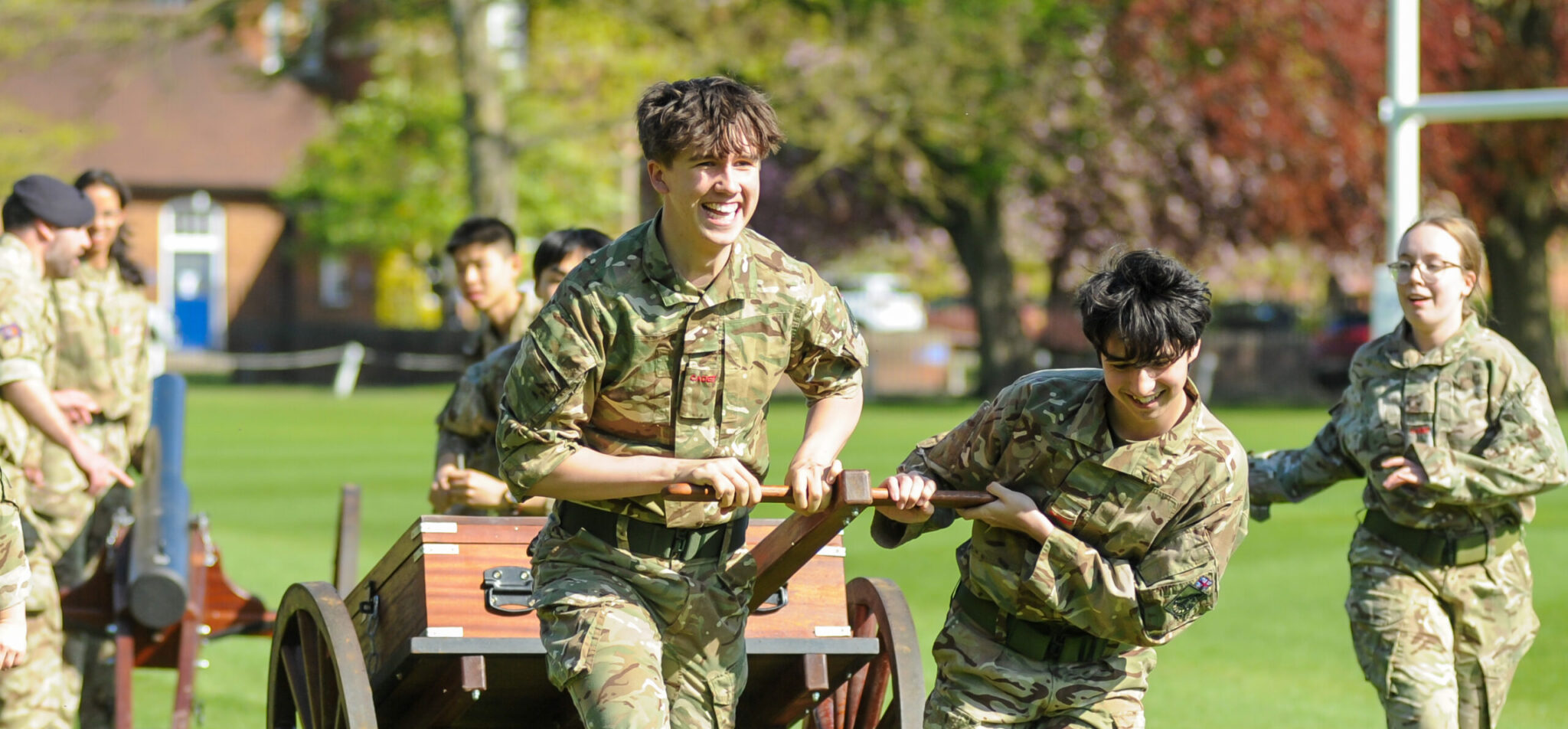 Rugby School hosts annual CCF inspection